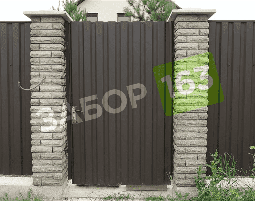 Калитки из профнастила