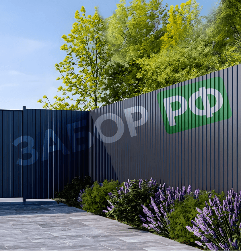 Зелёный забор