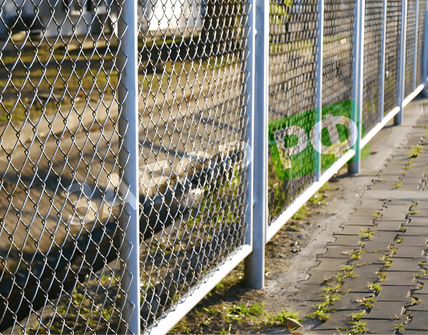 Фотография забора с участка