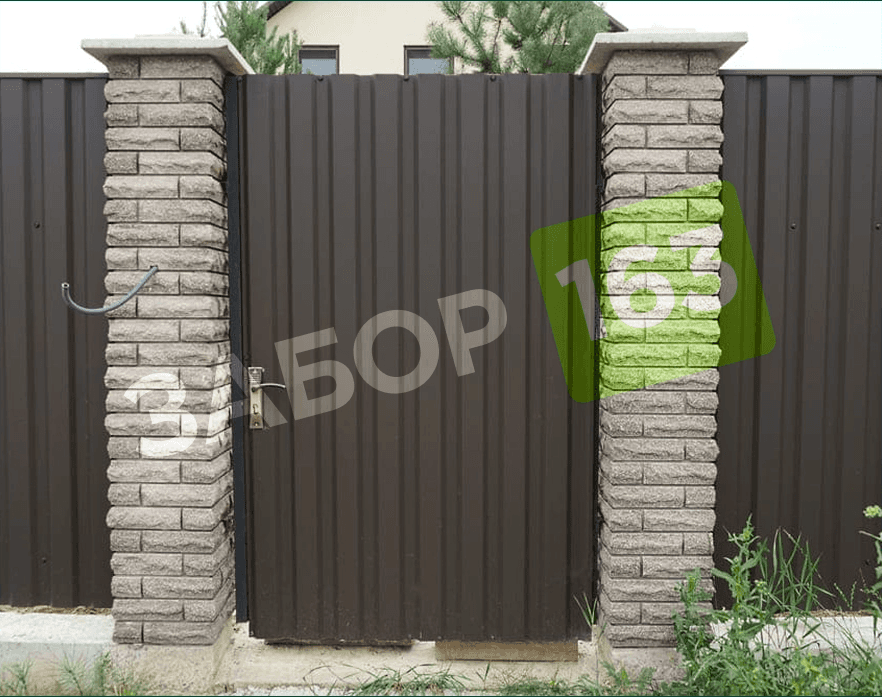 Калитки из профнастила