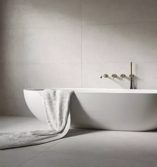 Керамогранит Наедине светло-серый (Naedine Light Gray) K-2152/SR (600х1200)