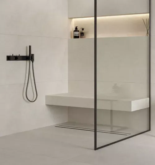 Керамогранит Наедине молочный (Naedine Milky) K-2150/SR (600х1200)